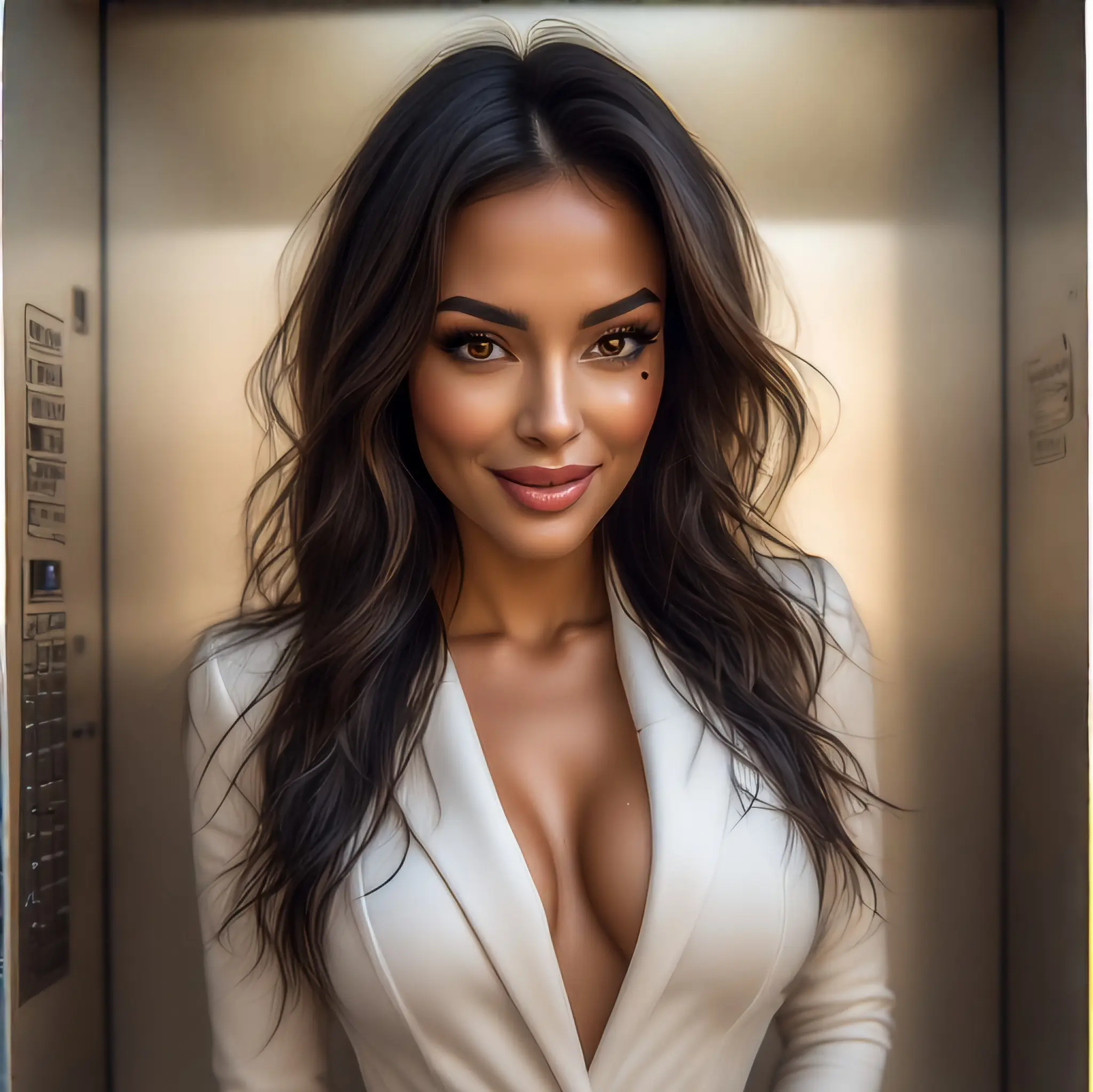 Coaching 2.0 “CEO of Overthinking” 🎨 Image Prompt Text: A stylish executive stands in front of a broken elevator labeled “Self-Sabotage,” choosing the stairway labeled “Coach’s Orders.” She's in heels. It's raining confidence. Keywords: executive coaching, leadership coaching, emotional intelligence, business coaching, strategic thinking 💬 Quote: "You can either stay stuck waiting for the promotion fairy, or climb your own damn ladder. Coaching hands you the heels."
