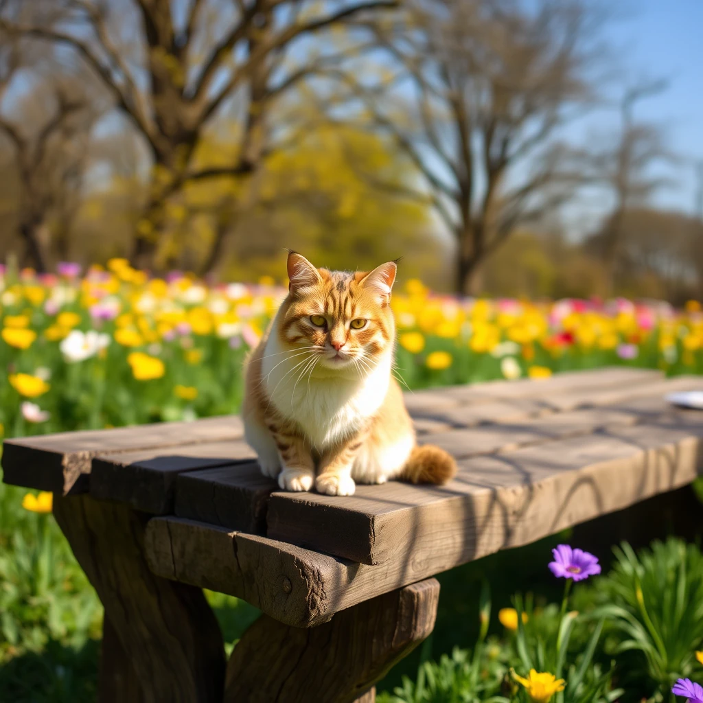 cat images for spring