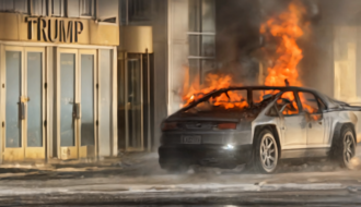 Cybertruck Explosion Trump Las Vegas