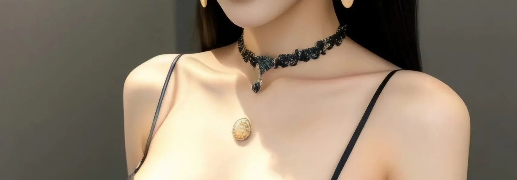 Reikokoro AI Muse of the Day. Reikokoro wearing red miiskirt and croptop.