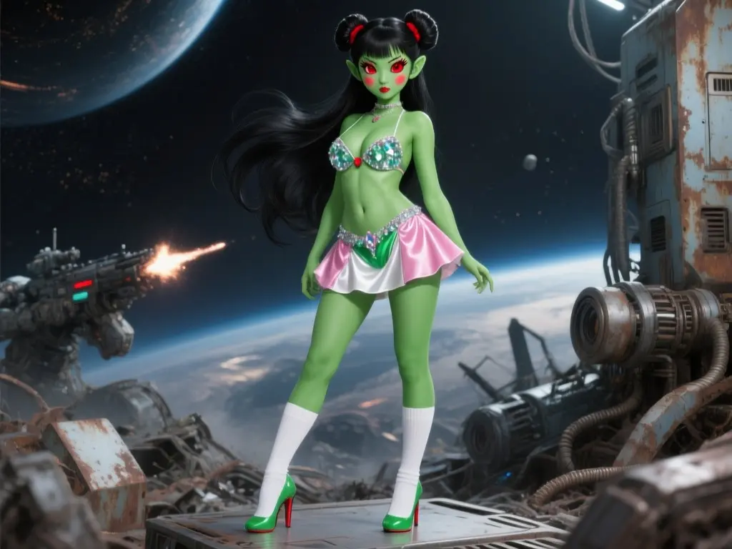 Space Girl Zyna Mad
