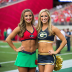 Notre Dame vs Georgia Cheerleaders: A Spirited Showdown!