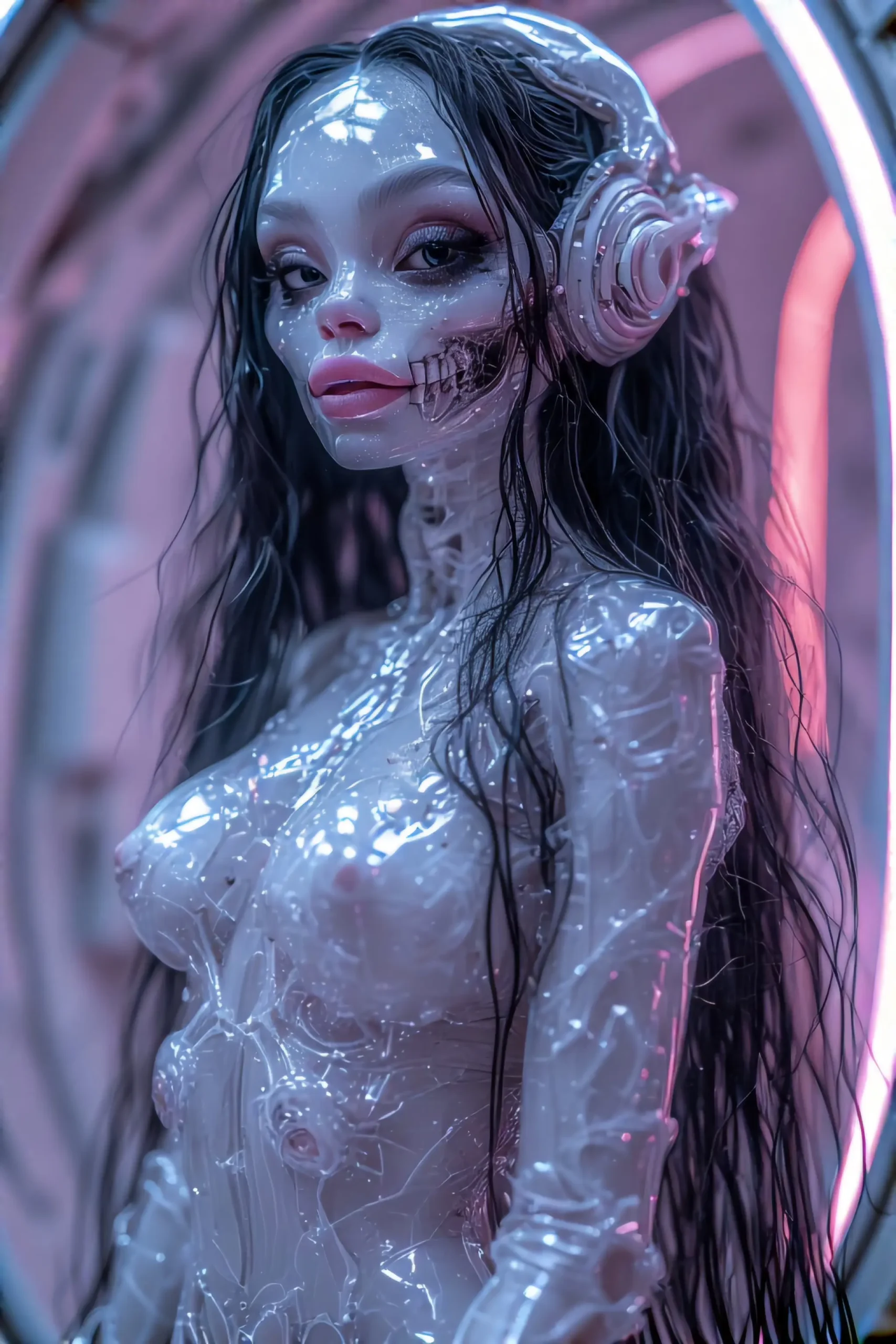 gray girl alien contact