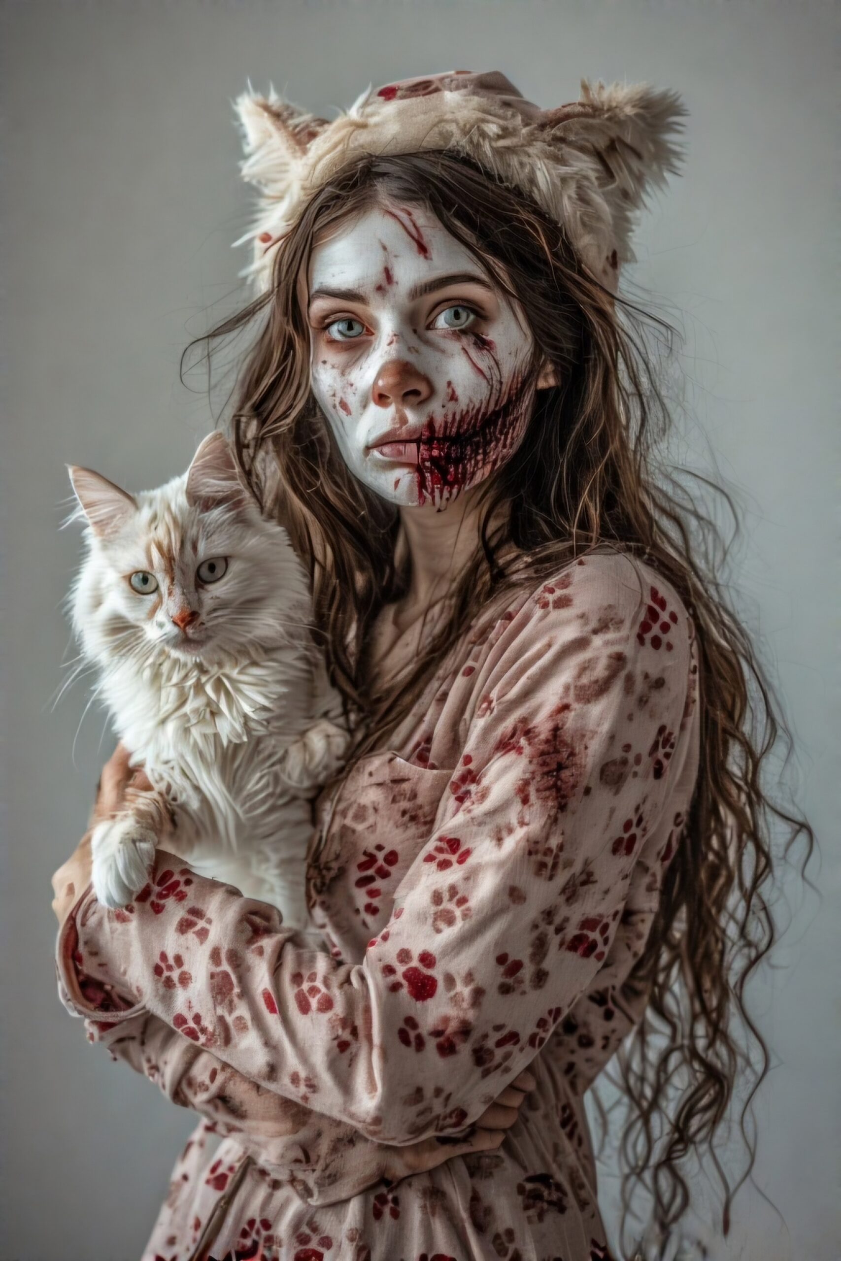Cat Mom Zombie