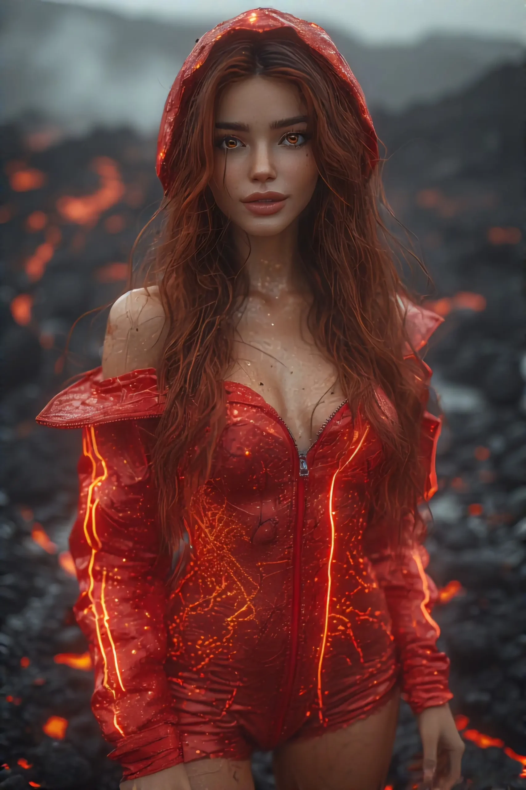 volcano goes wild lava fashion