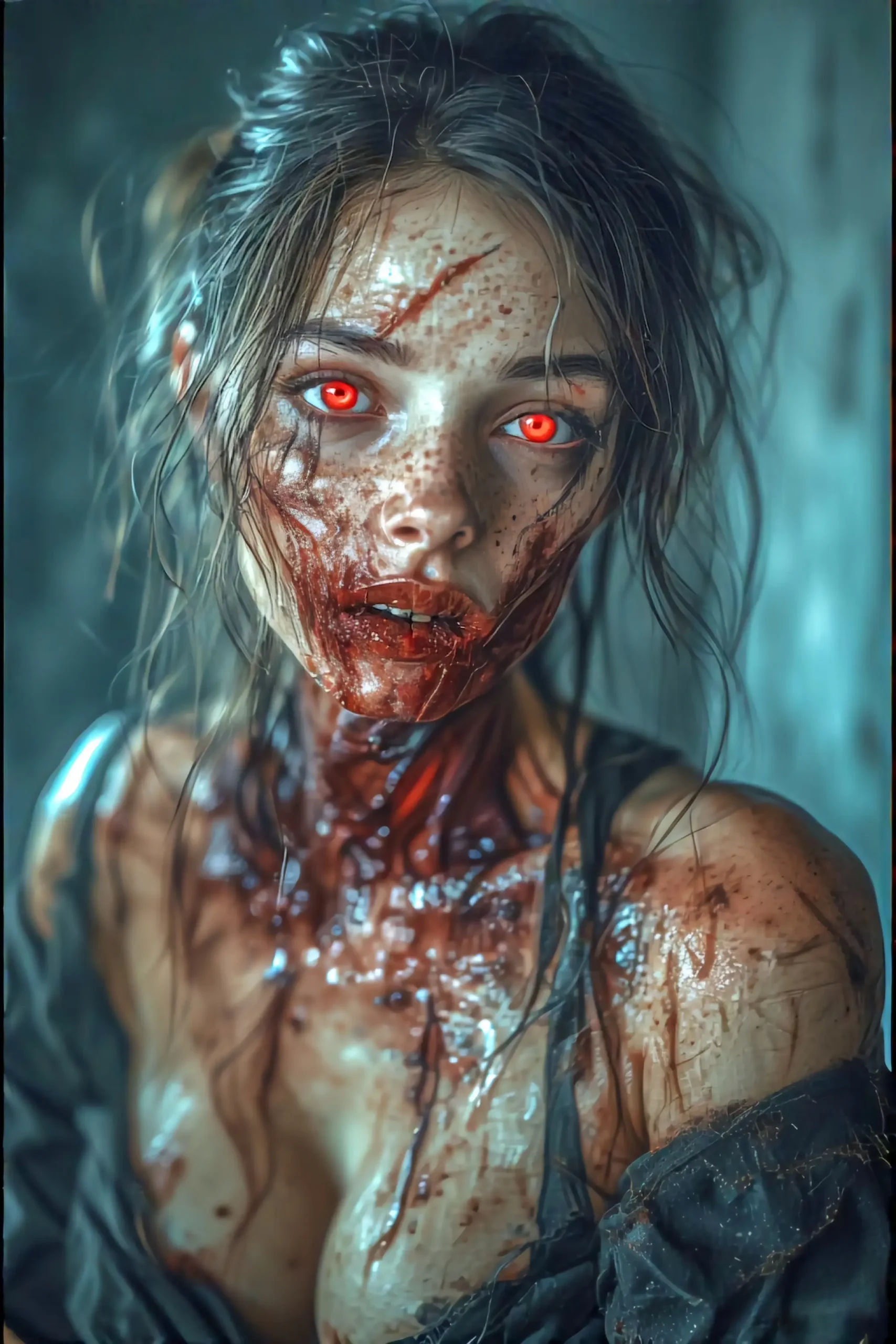 zombies boom dinachik sexy red eyes course