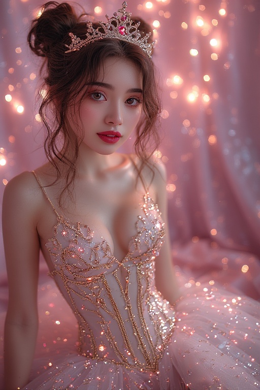 Starlight Princess in glowing tulle.