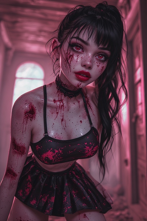 Zombie Cheerleader—undead but peppy.