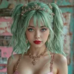 Binary Heart AI Music Love Romantic Erotic Art AI