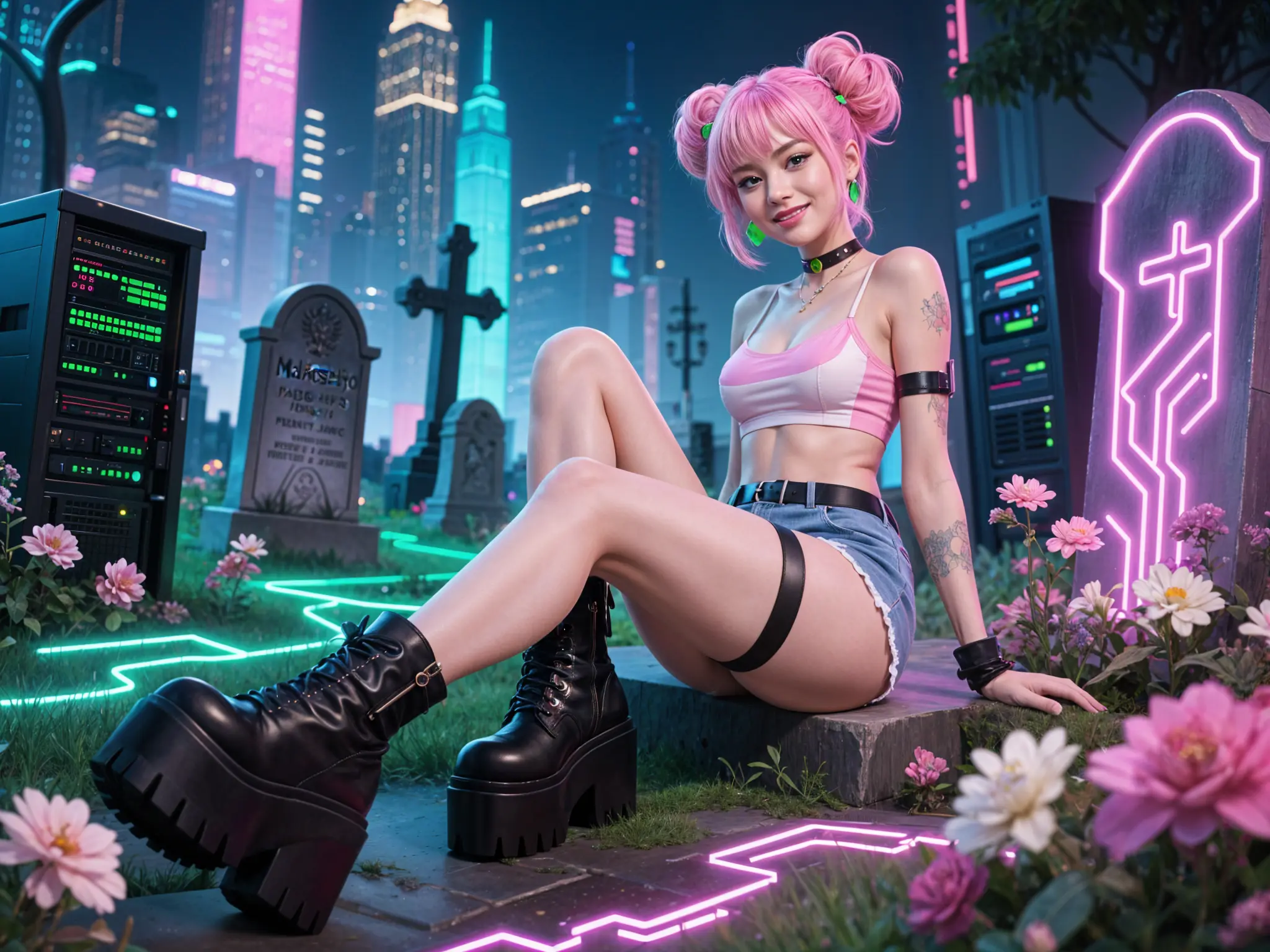 ReiKokoro Kinky Cemetery Hotpants Servers Relaxed