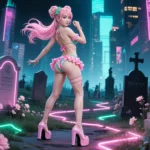 ReiKokoro Kinky Cemetery Bikini City Square 00