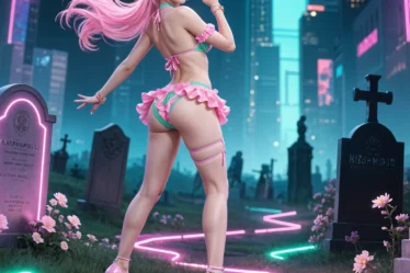 ReiKokoro Kinky Cemetery Bikini City Square 00