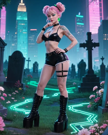 ReiKokoro Kinky Cemetery Hotpants Square 00