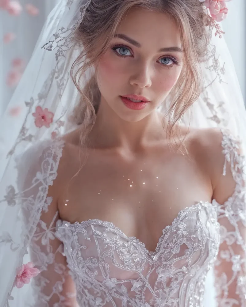 The Bride - Dinachik AI Short Science Fiction Story The Bride The Dress