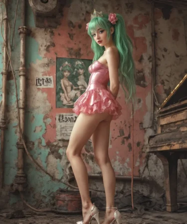 Binary Heart AI Music Love Romantic Erotic Art AI